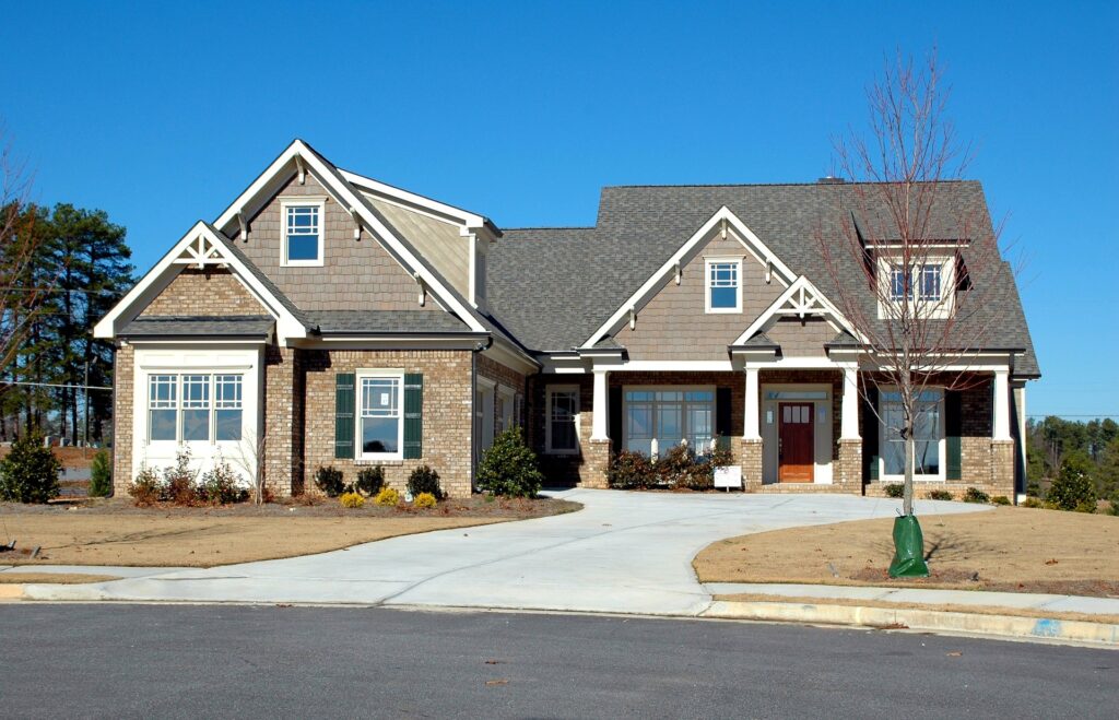 house with driveway